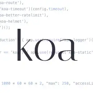 Koa.js app boilerplate